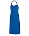 Pemberley Apron for Women or Men, Ideal Gift for Your Favorite Cook, 3 Blue Kitchen Towels, 1 Apron with Two Pockets, 2 Potholders and 1 Oven Mitt