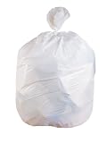 Jaguar Plastics VW3036X 20-30 Gallon 30-Inch by 36-Inch 0.7-Mil White LLDPE Can Liner (Case of 200)