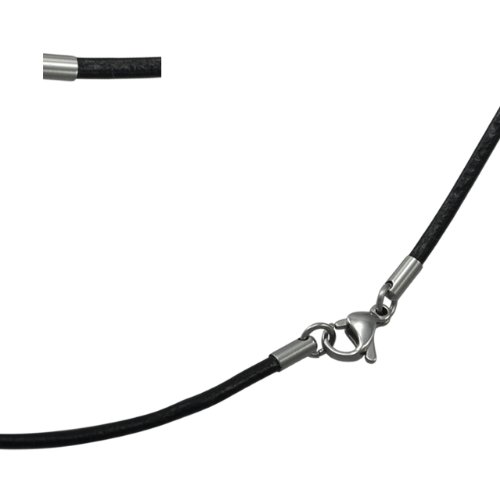 Image #2 of 2.5mm Leather Stainless