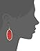 Kendra Scott Danielle Gold Burgundy Illusion Drop Earrings