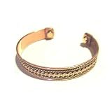 Powerful Magnetic Copper Cuff Bracelet for Arthritis and Golf Sport Aches and Pains
