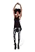 QZUnique Women's Black Eye Print Ankle Length Elastic Sexy Tights Leggings,Black Eye,One Size