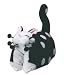 Amy Lacomb WhimsiClay Plush Sabrina Cat Pillow