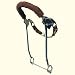 Braided Leather Nose Hackamore Bit