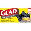 GLAD OUTDOOR TRASH BAG(30 GAL) Size: 12X10 CT
