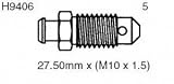 Carlson Quality Brake Parts H9406 Rear Bleeder Screw
