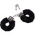 Orion 526134 Love Cuffs Black, Liebes-Handschellen abnehmbaren Pl�schbez�gen inkl. zwei Schl�sseln