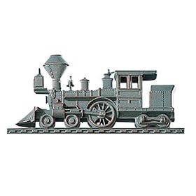 46 Locomotive Weathervane Rust by A Bird's Home