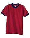 Anvil 923 Mens Cotton Ringer T-shirt