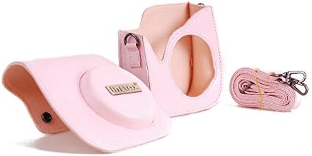 Fujifilm Instax Camera Mini 8 Leather Bag Pink Camera Bag for Mini 8