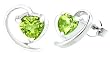 Heart Shape Peridot...
