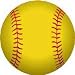 Softball Magnet Image