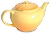 Le Creuset Stoneware 1-Quart Classic Teapot, Citrus