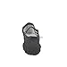MSMAX Ballet Flats for Women Canvas Dance Slippers Yoga Gymnastic Shoes for Adults Black 7 M Women
