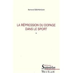 La r�pression du dopage dans le sport