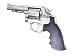 Hogue Grips Grip Rubber Black S&W K/L Sq Butt - Grips/Pads/Stocks - Model#Grp