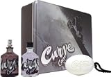 Curve Crush by Liz Claiborne for Men 3 Piece Set Includes: 4.2 oz Cologne Spray + 4.2 oz After Shave Pour + 5.5 oz Soap on a Rope