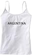 ARGENTINA - Country Series - White Women's / Girls Camisole (Girlie / Babydoll)