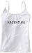 ARGENTINA - Country Series - White Women's / Girls Camisole (Girlie / Babydoll)