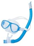 Tusa Two Window Mask & Snorkel Set