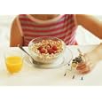 KIDISHES Kid-Friendly Tempered Glass Bowls, Plates and Tumblers