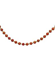 14K Gold Beaded Pearl Strand 16"