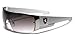 Khan Men's Flat Top Sports Shield Sunglasses