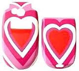 Big Red Heart - Motorola V551 Faceplate Cell Phone Cover