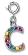 CHARM IT! Rainbow Initial Letter Charms - C