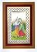 ShalinCraft Special Gift In Miniature Style On Marble Plates Created By Folk Artist Of Rajasthan (mplate033)