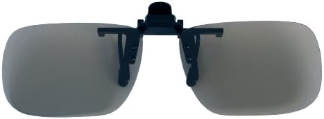 3VIEW® Passive 3D Flip-Up Glasses for Prescription Eyewear