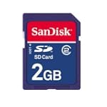 SanDisk 2 GB Class 2 SD Flash Memory Card SDSDB-2048-A11