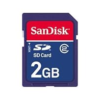 SanDisk 2 GB Class 2 SD Flash Memory Card SDSDB-2048-A11