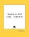 Book Happiness And Hope - Pamphlet