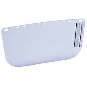 MSA Safety Works 10039423 Replacement Visor for Adjustable Faceshield