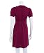 525 America Plum Wrap Dress image 2