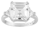 5.50CTW BELLA LUCE DIAMOND SIMULANT STERLING SILVER RING