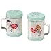 I Love Lucy Stick Figures Tin Salt & Pepper Shakers *SALE*