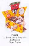Fur Mouse & Cheese Wedge(24pc)