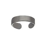 Sterling Silver Band Adjustable Toe Ring