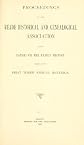 Proceedings of the Reade Historical and Genealogical Association : With Papers on the Family History Read at Its First Three Annual Meetings: Includes free bonus books.