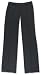 STRETCH WOOL BROADCLOTH BOOTLEG PANTS