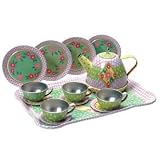 Toyday Traditional & Classic Toys Metal Tea Set