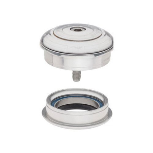 Cane Creek 110-Series Zerostack Short Cover Complete for 44mm Head-Tube (1-1/8-Inch Stem Clamp Diameter), Silver On Sale
