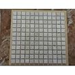 4x4 sample of 1 x 1 Beige TUMBLE Travertine