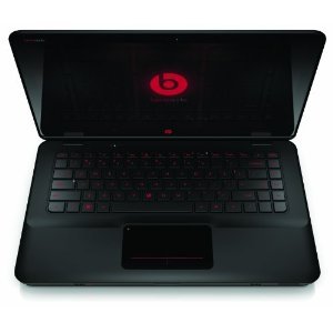 HP Envy 14 Beats Edition laptop---2nd generation Intel(R) Core(TM) i7-2670QM (2.2 GHz, 6MB L3 Cache) with Turbo Boost up to 3.1 GHz, 1GB Radeon HD 6630 graphics, 6GB DDR3 RAM, 750GB 7200RPM Hard Drive, Slot-Load DVDRW, Bluetooth, Red Backlit, Beats Audio, Adobe(R) Photoshop(R) Elements 9 & Adobe Premiere(R) Elements 9