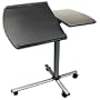 Split-Top Laptop Caddy! Portable Adjustable Rollin