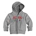 Houston Astros Infant Zip Hood by Soft as a Grape - Heather Grey 18 Months
