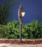 Kichler Acorn with Squirrel Path Light