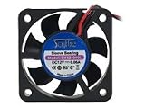 サイズ チップセット、リムーバブルケース接続用2ピンコネクタ付き4cmファン SY124010L